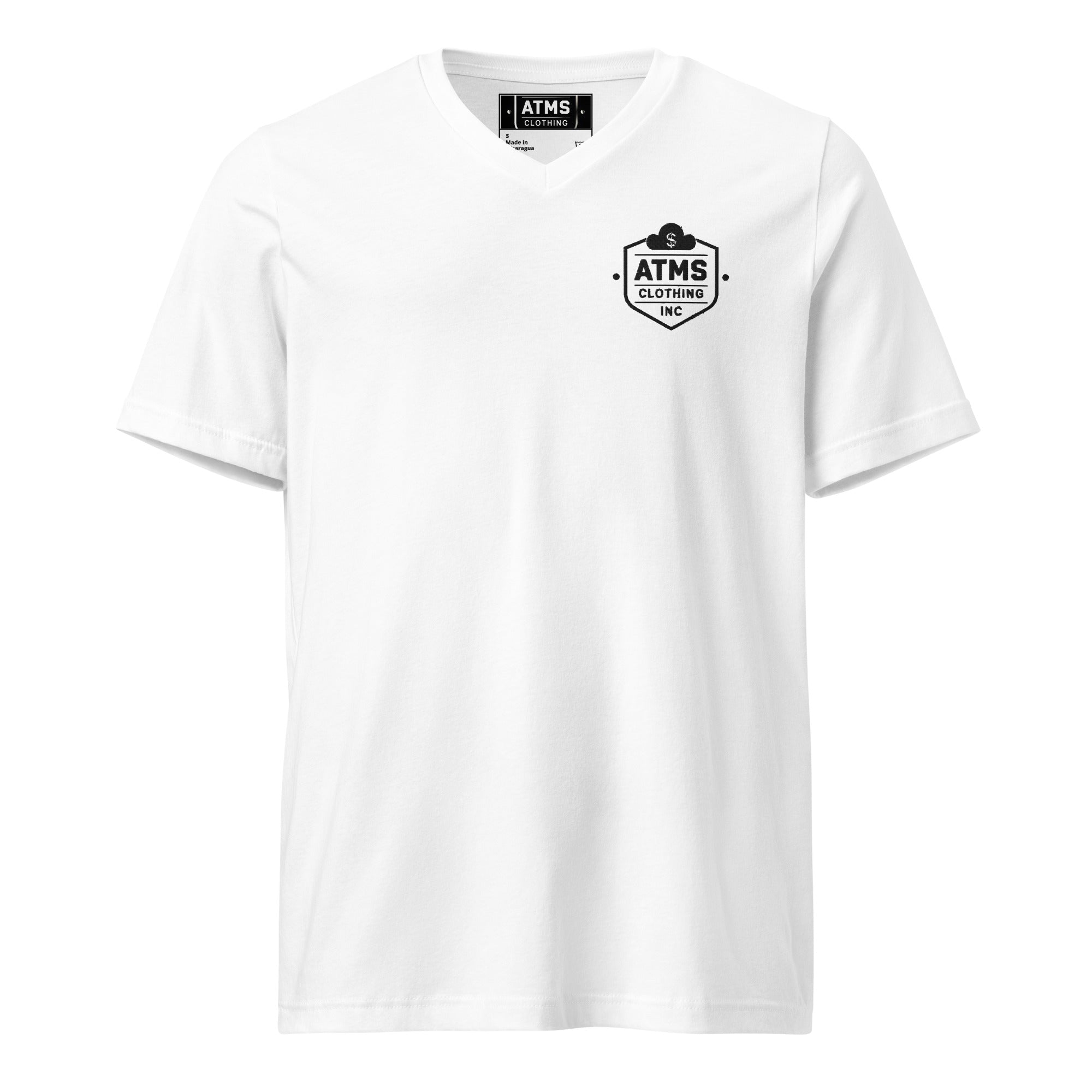 TIMELESS V NECK T SHIRT. - ATMSCLOTHING